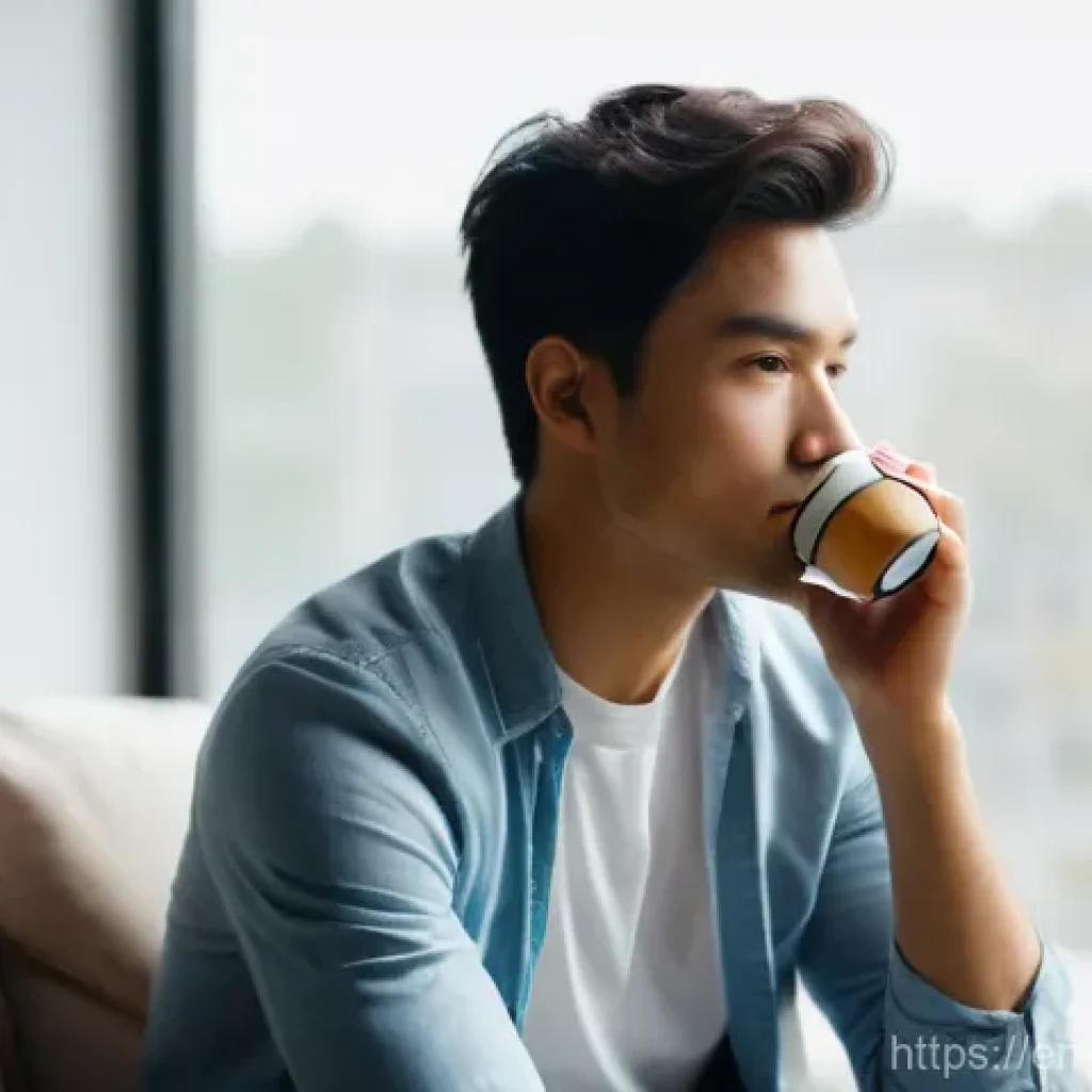 범죄 피해자 지원 서비스 리뷰 - **Prompt:** A solo figure, appearing thoughtful but not defeated, sitting in a gently lit, modern li...