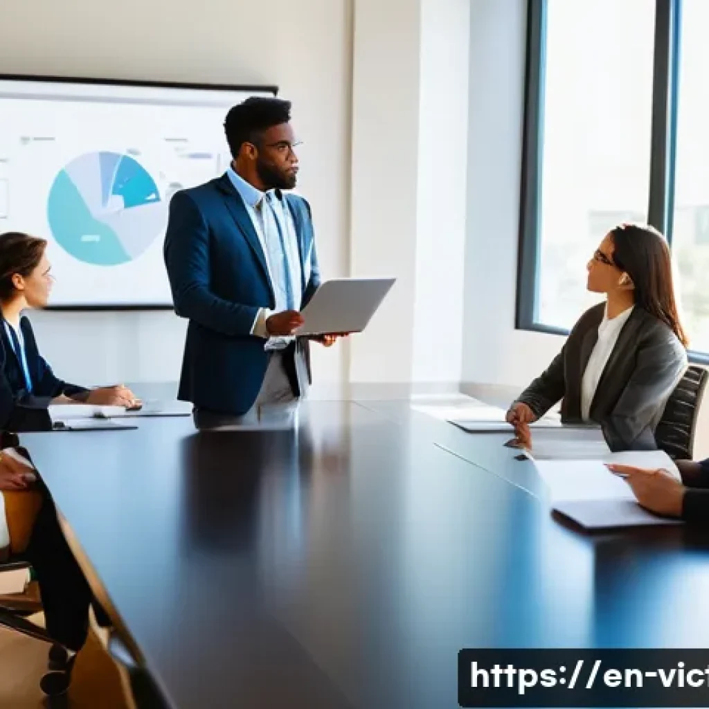 범죄 피해자 신변 위협 대응법 - **Prompt:** A diverse group of adults, wearing respectful and modest business-casual attire, engaged...