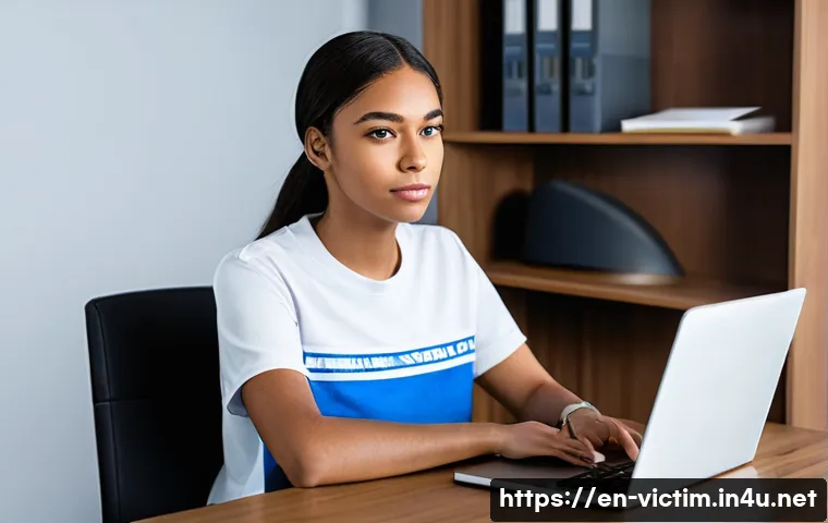 범죄 피해자 경찰 신고 방법 - **Prompt 1: Deciding on the Right Reporting Method**
A young adult, gender-neutral, with a thoug...